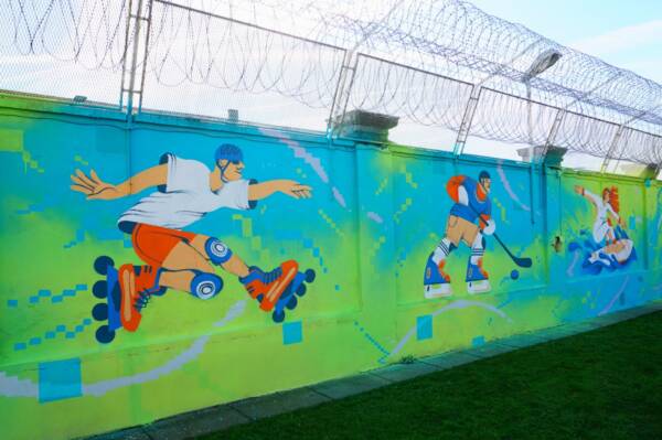 Hrvatski umjetnici oslikali zidove zatvora